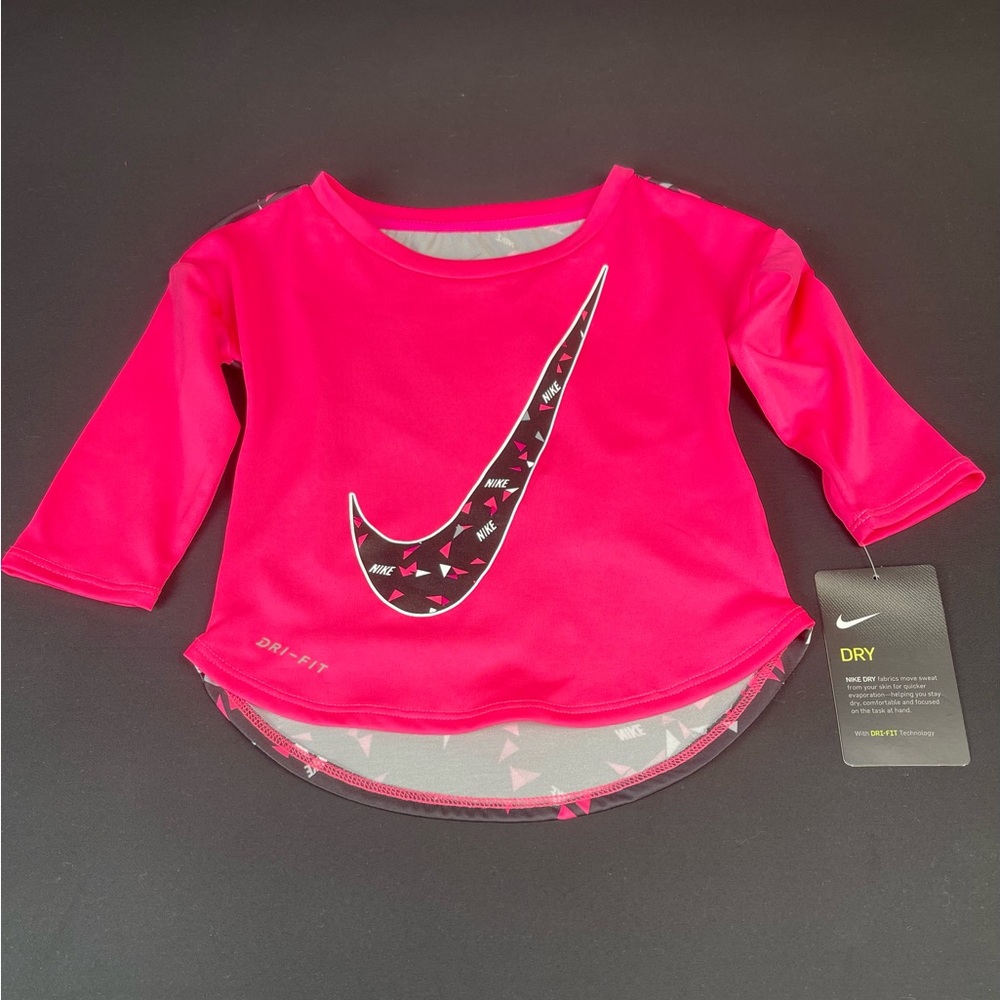 NWT 12 MO Nike DRI-FIT High/Low Top